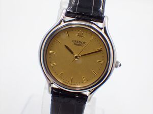 355911【1円スタート】SEIKO セイコー 稼動品 4J81-0A40 CREDOR クレドール レディース 時計 クオーツ ケース21mm