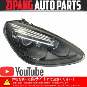 PR009 92A ポルシェ カイエン GTS 右H 純正 右ヘッドライト HID/バラスト付 ◆7P5 941 032 BF 【動画有り】○