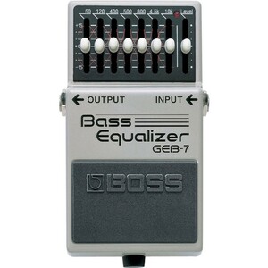 イコライザー ベース用 ボス BOSS GEB-7 ベースイコライザー エフェクター ベースエフェクター EQ 7バンド