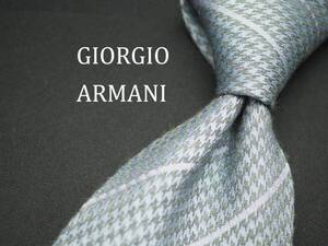 美品【GIORGIO ARMANI ジョルジオアルマーニ】 C1659 WOOL SILK ブランド ネクタイ 古着 良品