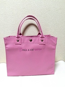 【PAUL&JOE SISTER】ポール＆ジョー シスター『大人可愛いレザー風トート』新品