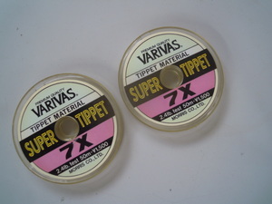 ★展示品☆VARIVAS　SUPER　TIPPET　7X　2巻セット