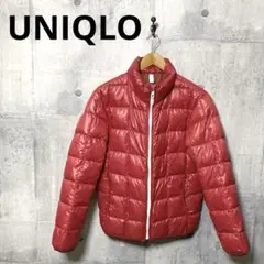 UNIQLO ユニクロ メンズ ダウンジャケット S レッド