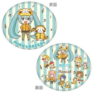 ◆完売品◆ HATSUNE MIKU Rascal throw pillows size約355×310ｍｍ 初音ミク ラスカル 2018 ダイカット クッション 未来 VOCALOID figure