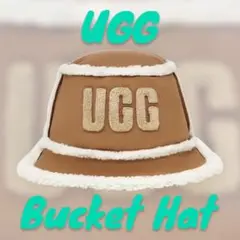 新品未使用 UGG アグ フリースバケットハット ボアキャップ バケハ