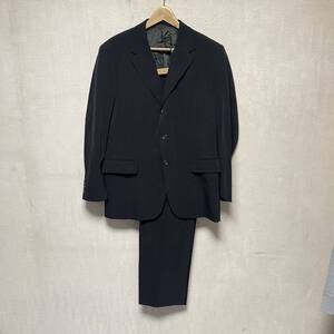 プラダ PRADA セットアップ テーラードジャケット スラックスパンツ 50S 黒