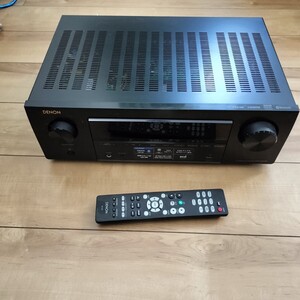 デノンDenon AVR-X550BT AVレシーバー 5.2ch Dolby TrueHD/DTS:HD/Master Audio対応 エ　中古