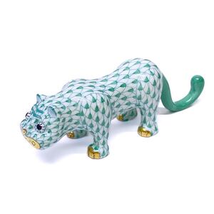 ♪ 美品 HEREND ZODIAC ヘレンド ゾディアック フィギュリン 干支 寅 虎 トラ 2010 干支置物 Figurine HAND PAINTED 陶磁器 ③