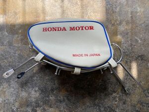 ホンダ CUB カブ スーパーカブ C50 C65 C70 C90 CM90 CM91 passport レッグシールド バッグ フロントカバー 青 白 honda vela_parts 0238