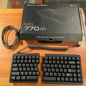 Mistel MD770 RGB Barocco 青軸　左右分割　メカニカルキーボード 