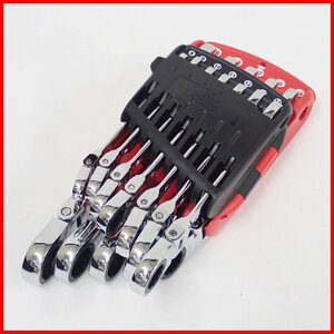 ☆1円 MAC TOOLS/マックツールズ コンビネーションレンチセット 12本セット RWF8～19/8mm～19mm/シルバー/収納ケース付き/工具&2000000024