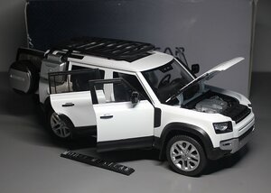 ▲入手困難！白！ACM 1/18 RANGE ROVER ディフェンダー Defender 110 新品