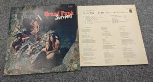 LP GRAND FUNK グランド・ファンク / SURVIVAL サバイバル/CP-80255/L08301415