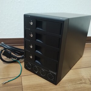 【ジャンク】ハードディスクケース CENTURY 裸族のカプセルホテル CRCH35U3IS