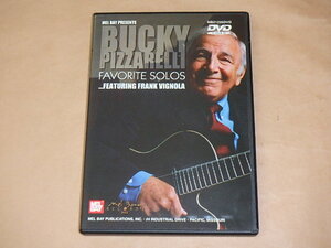 Favorite Solos [DVD] /　Bucky Pizzarelli （バッキー・ピザレリ）/　US　輸入盤