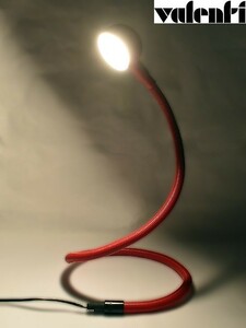 超美品 Valenti Luce Hebi Table Lamp RED ヴァレンティ ルーチェ ヘビランプ レッド 赤 ISAO HOSOE 細江勲 国内正規輸入品 スペースエイジ