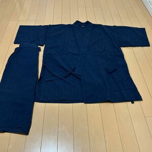 FIVE RIGHTS CHAMBRAY メンズMサイズネイビー甚平　 甚平