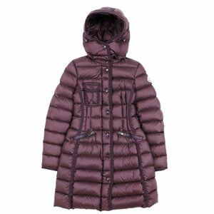 美品 モンクレール エルミンヌ ダウンコート レディース ボルドー 00 コート HERMINE MONCLER