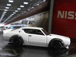 即決☆☆ルース ニッサン スカイライン ケンメリ 2000GT-R LBWK SKYLINE メタルシャーシ　リアルライダー　プレミアムモデル 送料　220円～