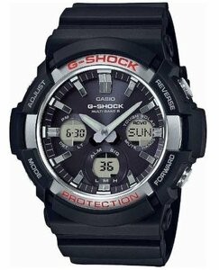 デジタルとアナログのスタンダードモデル!!CASIO/カシオ G-SHOCK/ジーショック 電波ソーラー メンズ 腕時計 GAW-100-1AJF