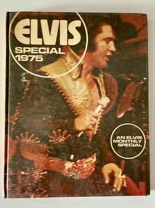 【ELVIS SPECIAL 1975】ELVIS PRESLY/エルヴィス プレスリー special 1975 写真集 洋書 海外版 ロック 当時物