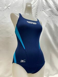 to_9465ｗ ★定形外 配送★ mizuno ミズノ セントラルスイミング 指定 みずいろスラッシュ ネイビー ハイカット Xバック 競泳水着 サイズSS