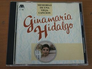 CD GINAMARIA HIDALGO Memorias de una Vieja Cancion 輸入盤 中古品