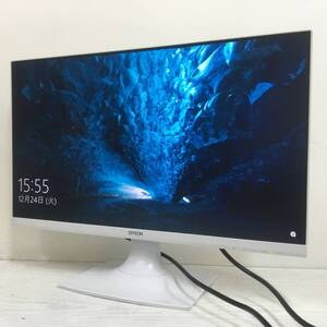 ☆【美品】EPSON LD24W85L ワイド液晶モニター 23.8インチ フルHD（1920x1080） 入力端子『HDMI/DVI/D-Sub』 動作品