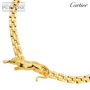 カルティエ Cartier パンテール プランドラ エメラルド オニキス ネックレス 40cm K18 YG イエローゴールド 750 Necklace 90252740