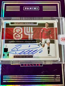 2021-22 Panini Impeccable stats on card auto /84 Cristiano Ronaldo Manchester United クリスティアーノ ロナウド レアル サイン