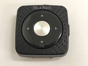 ShotNavi ショットナビ V2 ホワイト 音声ナビ ゴルフナビ GPS 距離測定器 動作OK 中古品 ゴルフ用品 ブラック 黒 ミニサイズ #215744-14