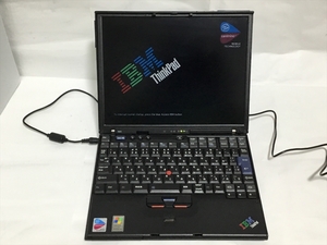 ジャンク ThinkPad X41 Pentium M 1.5GHz 2.5GB 40GB IBM Lenovo