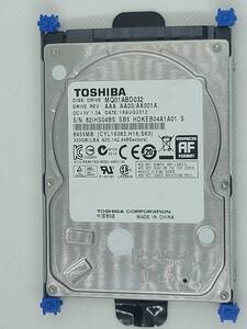 TOSHIBA SATA HDD 320GB　/ 2.5インチ 内蔵HDD (中古品)送料無料