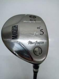 MacGregor MACTEC N.V 5W 18度 flex:R MACTEC NAVIGATION FW メンズ右 マグレガー マックテック フェアウェイウッド