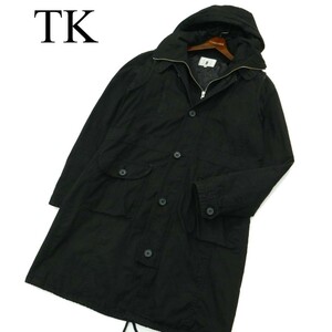 TK タケオキクチ 秋冬 裏地キルティング 中綿★ モッズ コート Sz.3　メンズ　A3T11669_A#N