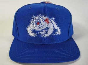 NCAA カリフォルニア州立 大学 フレズノ校 FRESNO STATE BULLDOGS 90s デッドストック CAP ブルドッグス HOYAS CRIPS UCLA クリップス