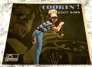 ◎極美再生MONO欧州高音質UK完オリ完品Zoot Sims / Cookin’ワンホーン傑作Ronnie Scott Stan Tracy Jimmy Deuchar