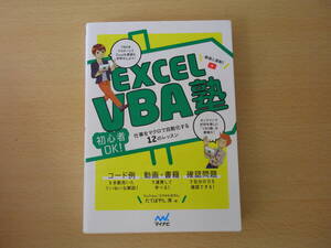 Excel VBA塾　初心者OK! 仕事をマクロで自動化する12のレッスン　■マイナビ出版■ 