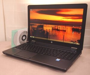 NoS080☆hp Z Book 15 D5H42AV キーボードNGジャンク Core i7 4700MQ 2.4GHz/メモリ8GB/HDD500GB/SDVD/15.6型FULLHD/K1100M/Win8.1Pro64bit