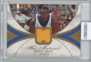 【HORACE GRANT(Orlando Magic)】2007-08 FLEER Hot Prospects Hot Materials