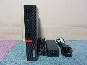 ②Lenovo ThinkCentre M720q 10T8-0044JP 中古 Win11Pro/Core i5 9400T/8GB/SSD M.2 NVMe 256GB 小型PC