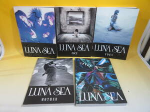 【中古】バンド・スコア　LUNA SEA　まとめて5冊セット　スタイル　マザー　エデン　イメージ　ドレミ楽譜出版社　C5 A2334