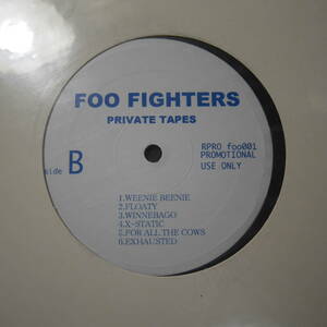 アナログ ●FOO FIGHTERS/ PRIVATE TAPES ～ 12曲収録 PROMO LP