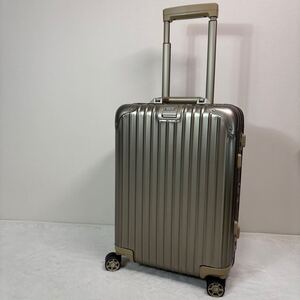 ☆美品☆ RIMOWA TOPAS リモワ　トパーズ　32L 機内持ち○ キャリーケース　キャリーバッグ　4輪　ゴールド