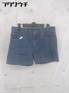 ◇ Spick & Span スピックアンドスパン インディゴ染め デニム調 ショート パンツ サイズ36 インディゴ レディース