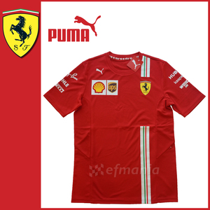 【非売品】2020 フェラーリ F1 支給品 Tシャツ Puma ★ベッテル ルクレール