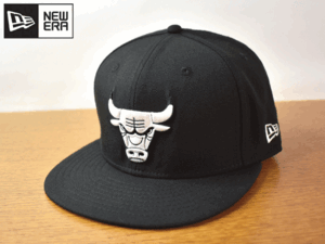 K130《未使用品》NEW ERA ニューエラ 59FIFTY【7-1/2 - 59.6cm】CHICAGO BULLS ブルズ NBA フラット 帽子 キャップ USモデル