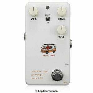 最落無し! Animals Pedal　Vintage Van Driving is Very Fun　/ a47071　シングルコイルでジャキっとした質感を作るオーバードライブ！ 1円