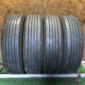 BS　V-STEEL　RIB　R202　205/70R17.5　115/113L　LT　極上バリ山4本価格　E-197　福岡　★引取り大歓迎★格安スタート★早い者勝ち★