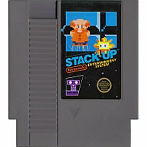 ★送料無料★北米版 ファミコン Stack Up NES パズルゲーム